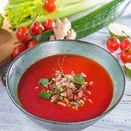 Gazpacho pomidorowo – arbuzowe Gazpacho pomidorowo – arbuzowe